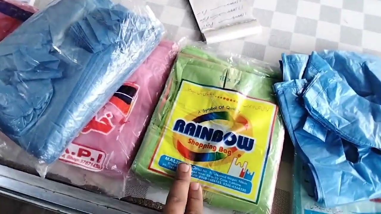 Shapper Bags plastic carry bags