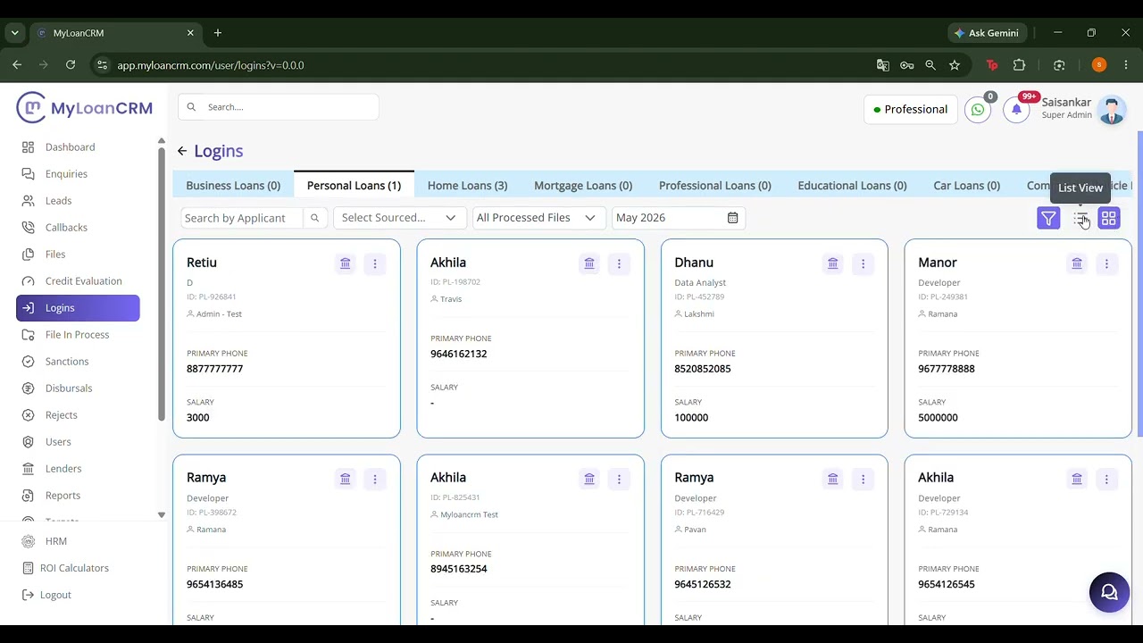 Streamline Your Lending Business: MyLoanCRM Platform Overview