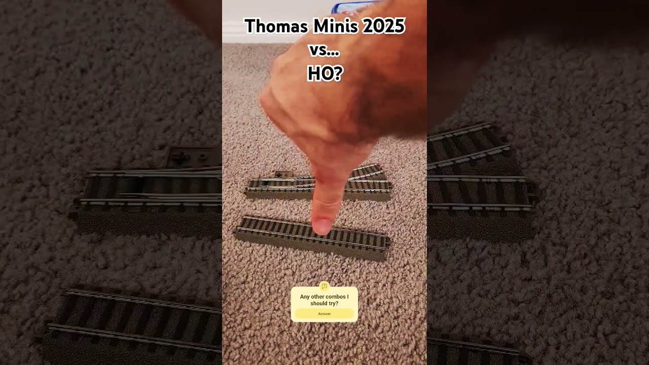 Thomas Minis 2025 vs Other Train Tracks!