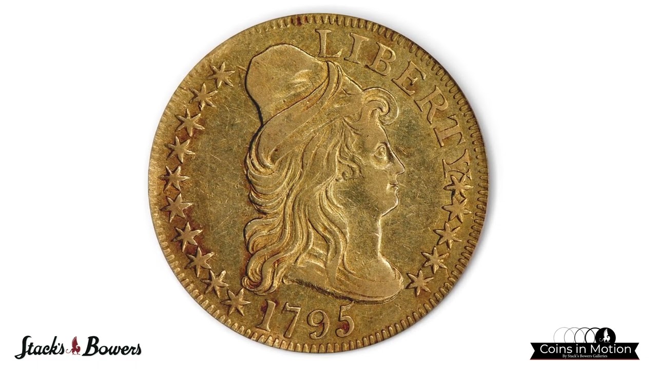 1795 Capped Bust Right Half Eagle. Small Eagle. BD-3. Rarity-3+. EF-40 (PCGS).