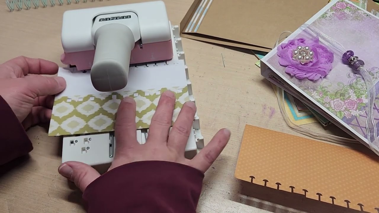 We r memory keepers Multi Cinch tool hack for page inserts
