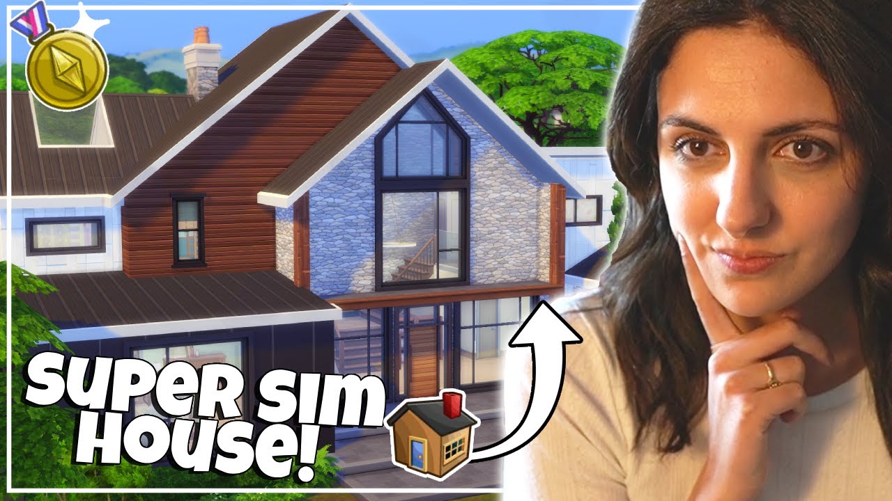 Строю дом для моего SUPER SIM Challenge!🥇 The Sims 4