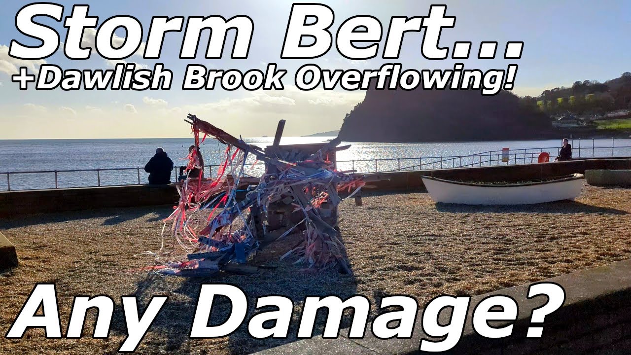 Any Damage From Storm Bert? Dawlish Brook Overflowing! - 25/11/24