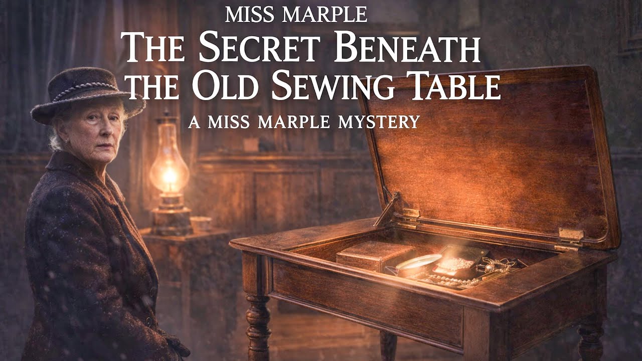 The Secret Beneath the Old Sewing Table | A Miss Marple Mystery