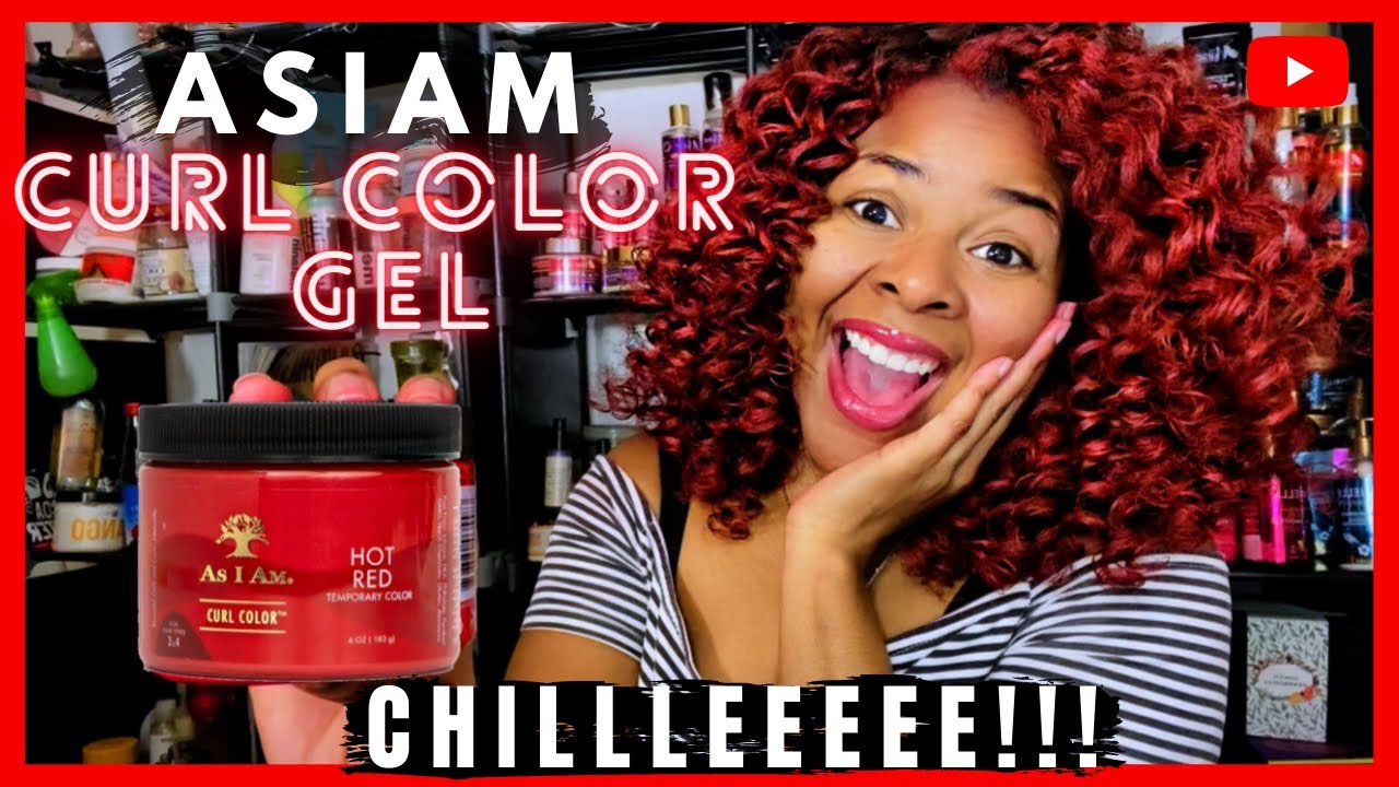 As I Am Curl Color Gel | I AM SHOOK!!!