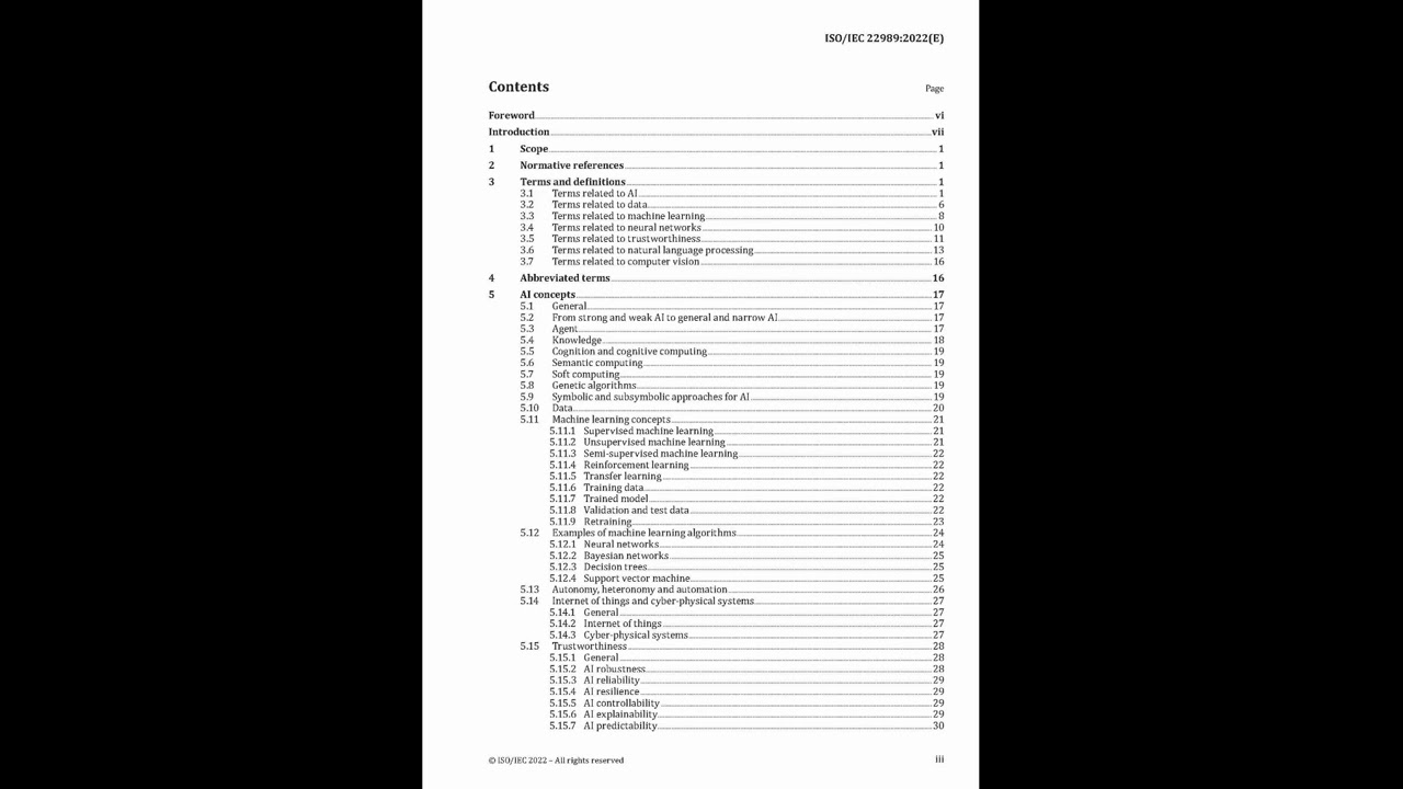 ISO IEC 22989 Clauses1-4