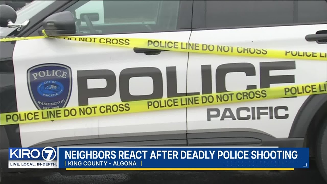 Neighbors react after deadly police shooting in Algona
