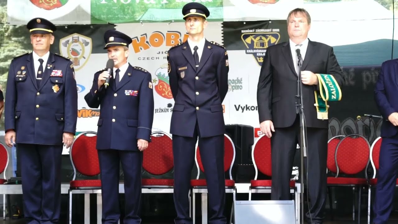Oslavy 150 let SDH Nová Paka a 50 let HZS ČR v Nové Pace