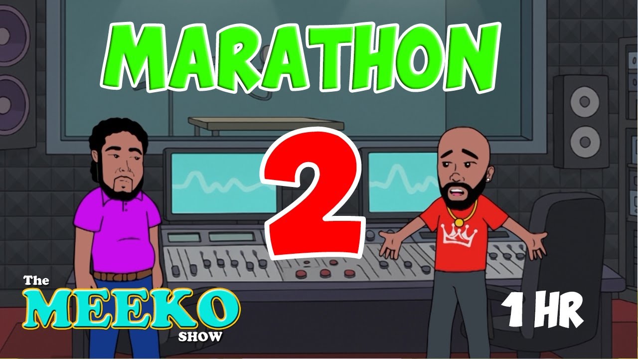 THE MEEKO SHOW Marathon 2 (FULL Episodes) #funny #meeko #animatedsitcom #animation #marathon