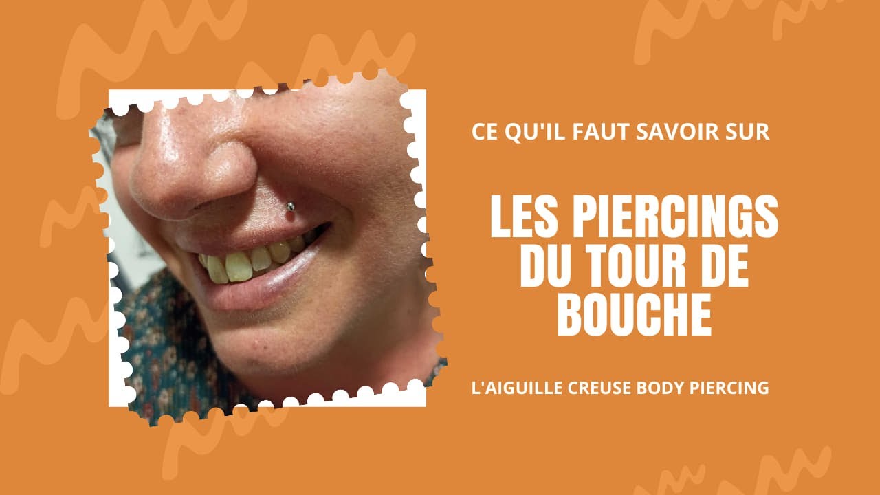 Ce qu'il faut savoir sur le piercing de labret :)