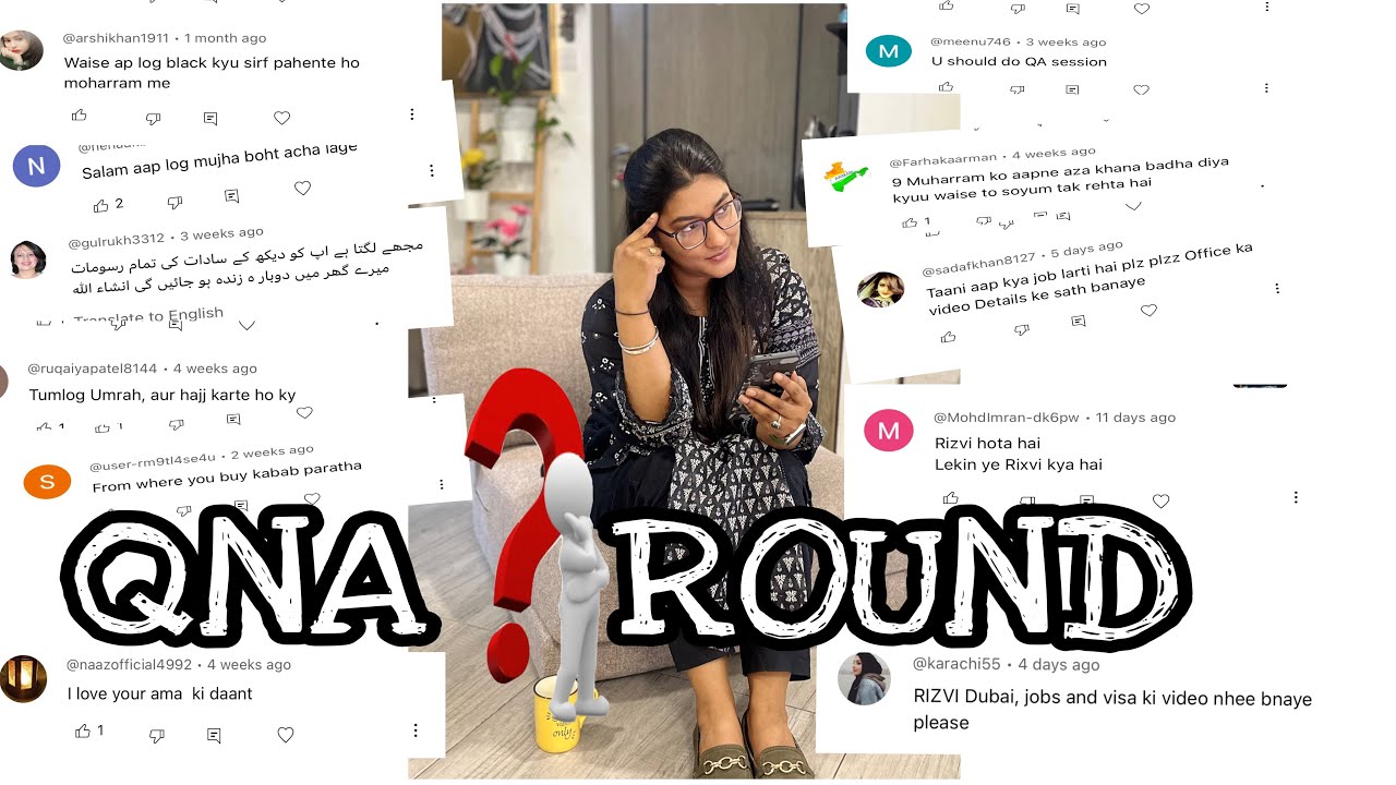 QnA Round Special || Sub kuch bata diya || Taani Rixvi || VLOGS