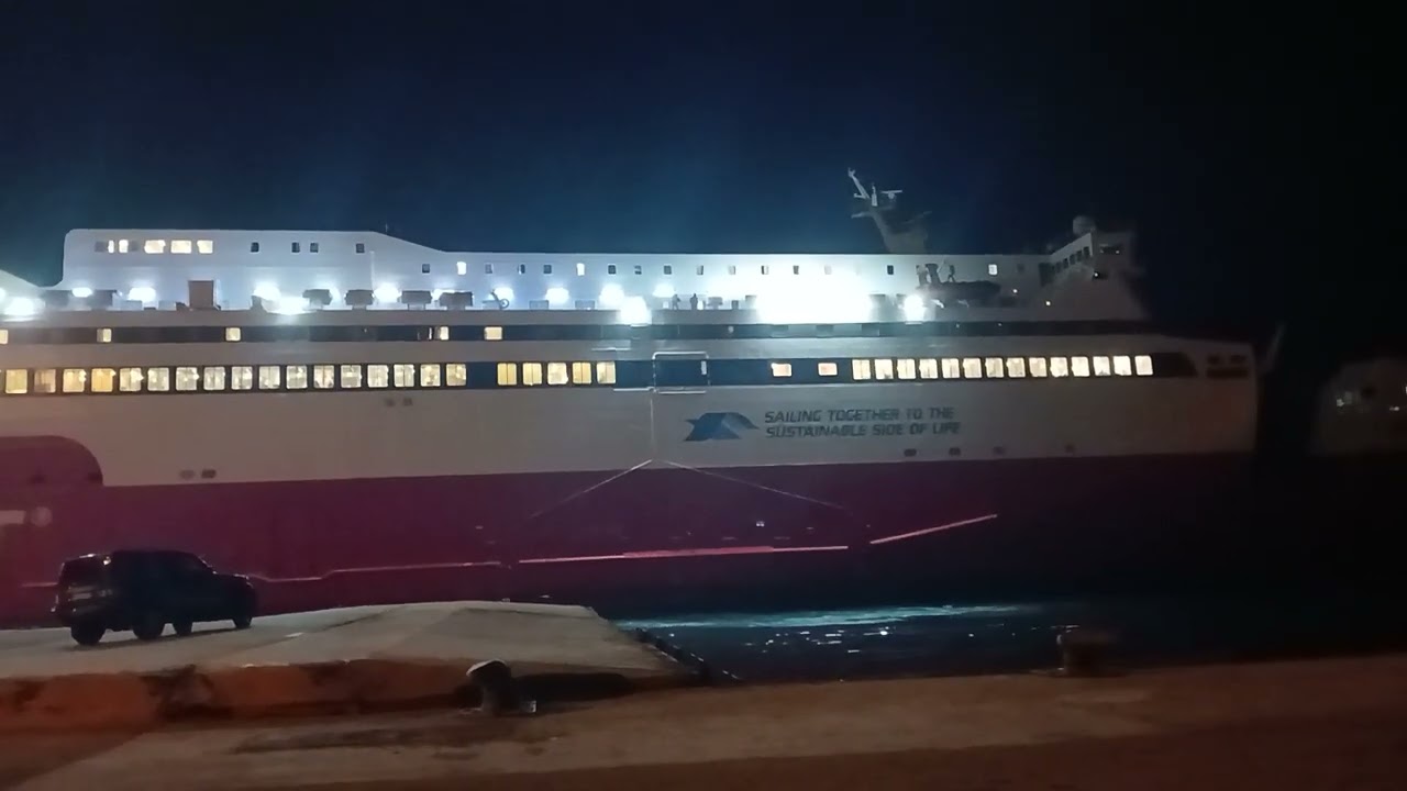 Τελευταια Αναχωρηση του Αριαδνη απο το λιμανι τησ Σουδας