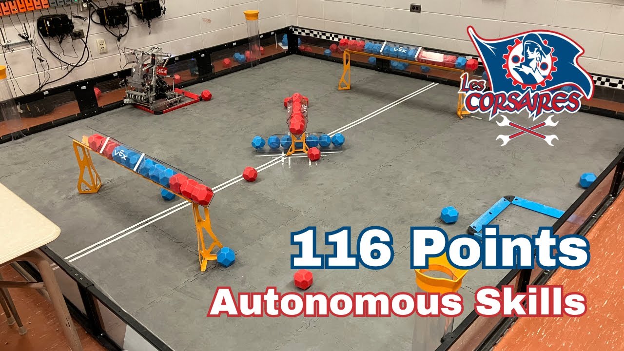 116 Autonomous Skills | 58676R | Vex Push Back