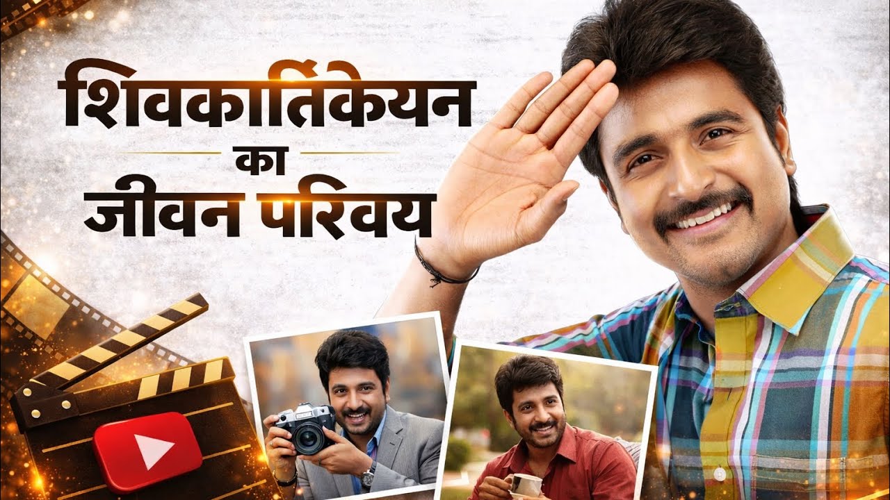 शिवकार्तिके का जीवन परिचय हिंदी में south actor shiva Kartikyan biography in hindi bollywood actress