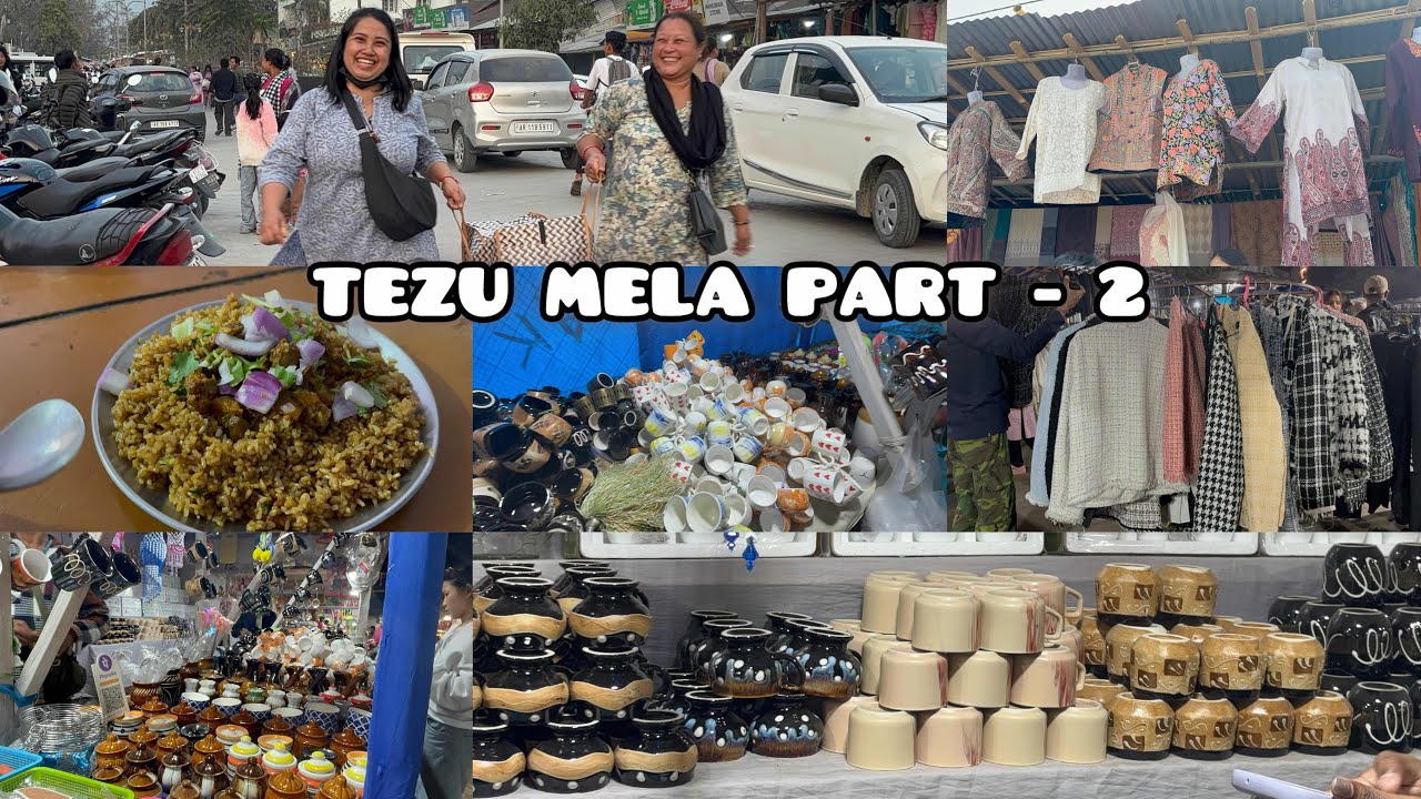Tezu mela part 2 /late vlog /enjoiyed with colleague friends/@Meghachowtang 
