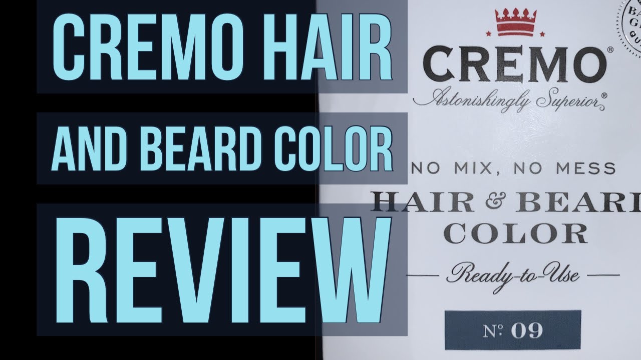 Cremo Hair and Beard Color review, does it work?