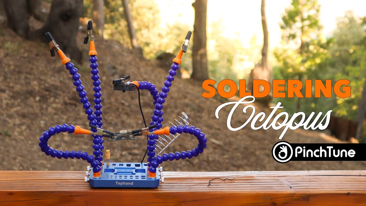 The Ultimate Third Hand for Soldering - URUAV Tophand
