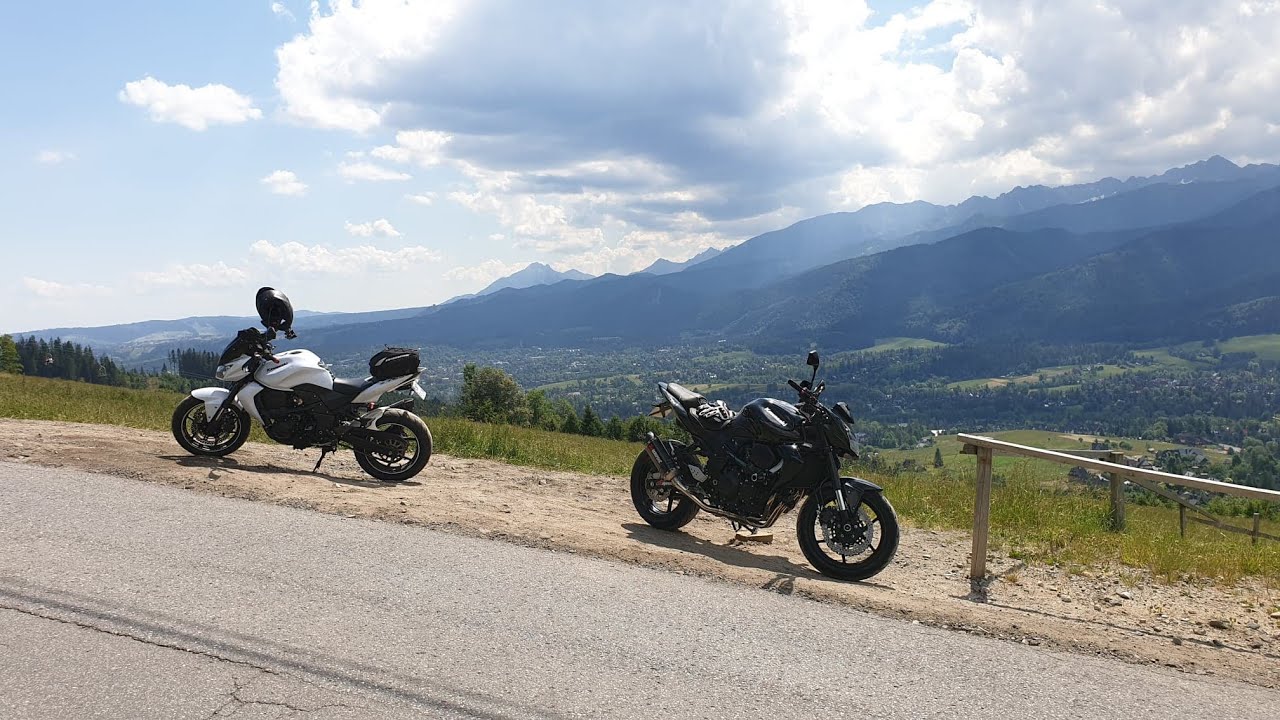 Niedzielne 150km wokół Podhala /Kawasaki Z750