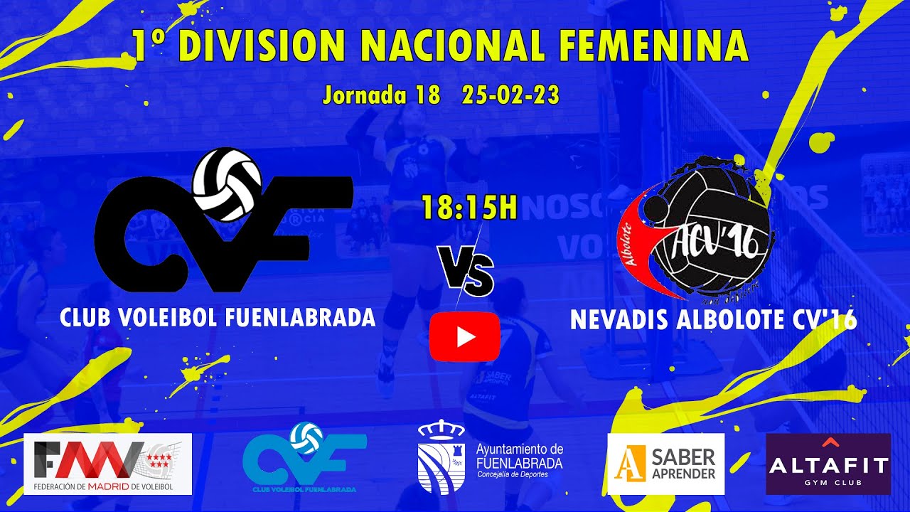 1º DIVISION NACIONAL FEMENINA  (CVFUENLABRADA - NEVADIS ALBOLOTE )