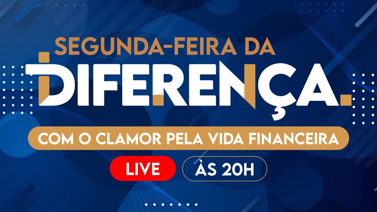 Culto Online - 08/12 - SEGUNDA-FEIRA DA DIFERENÇA - 20H00