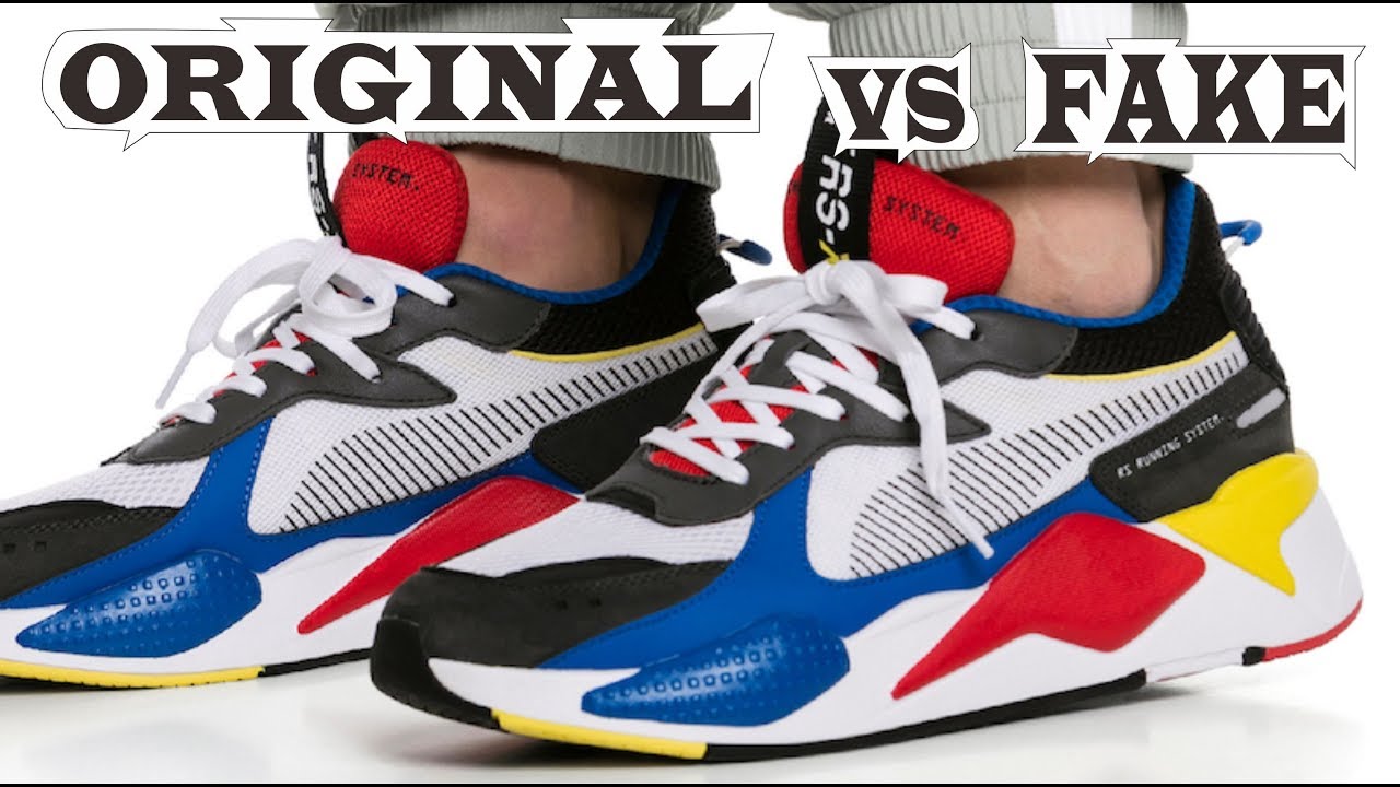 Puma RS-X Toys Original & Fake
