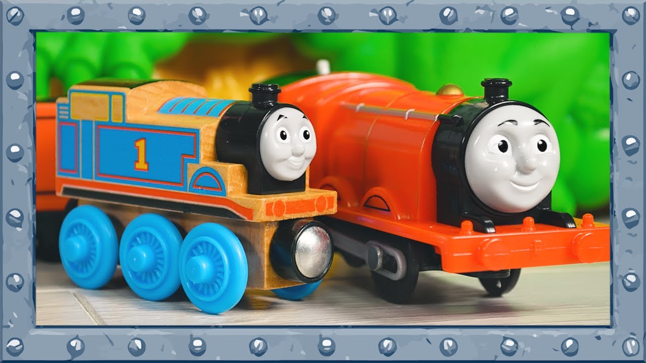 Thomas & Friends - Jumping Thomas and Powerful James - Creative Time