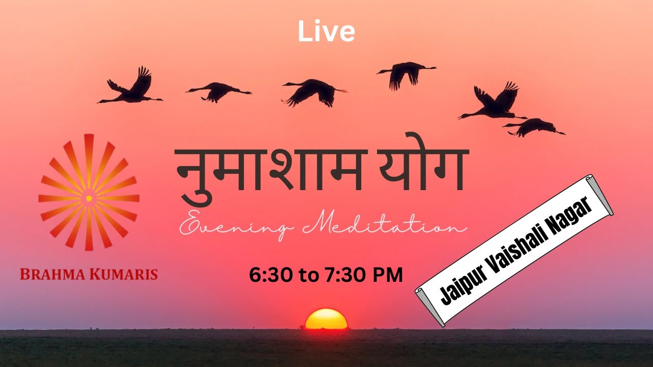 Live: Evening Meditation 28-02-2026 (Daily 6:30 to 7:30 PM) Jaipur Vaishali Nagar