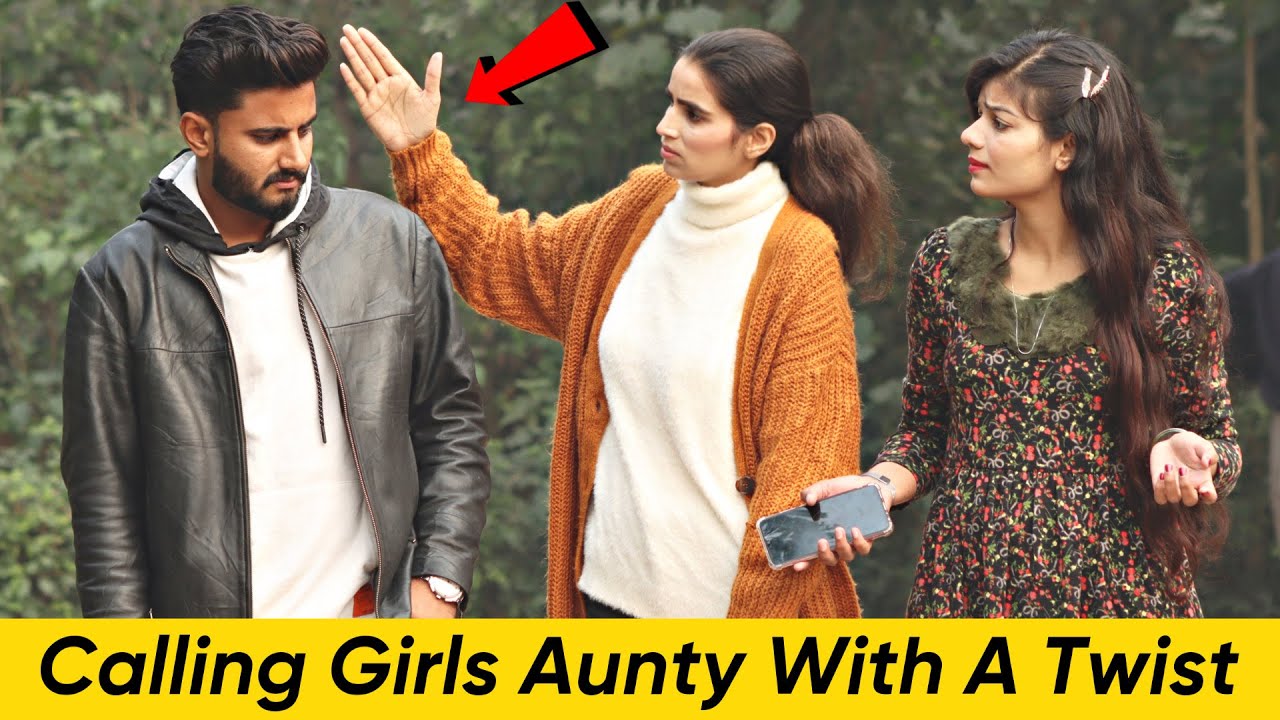 Calling Cute Girls Aunty Prank With a Twist @ThatWasCrazy