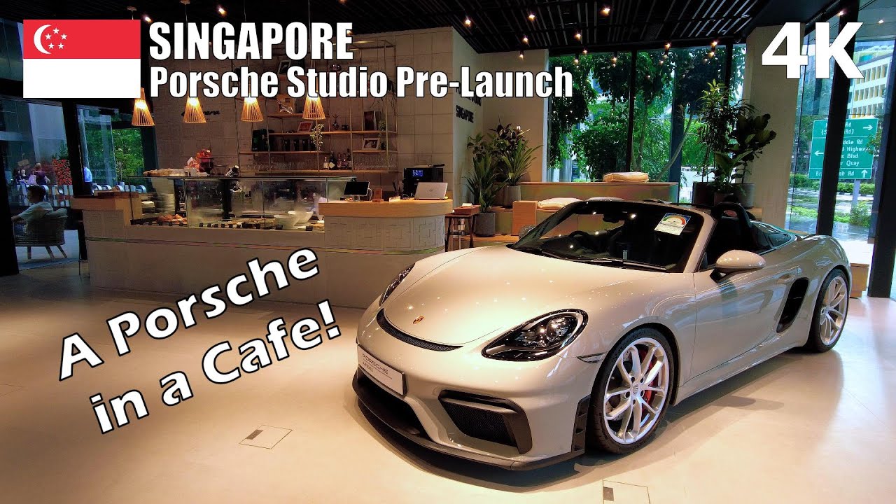 Porsche Studio Singapore Pre-Launch Opening 🇸🇬 - Virtual Walking Tour [4K]
