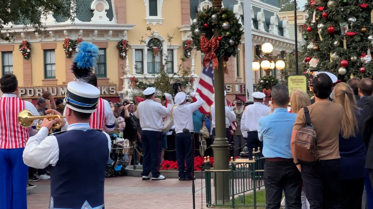 Disneyland Flag Retreat Ceremony - Veterans Day 2025 | Disneyland Resort