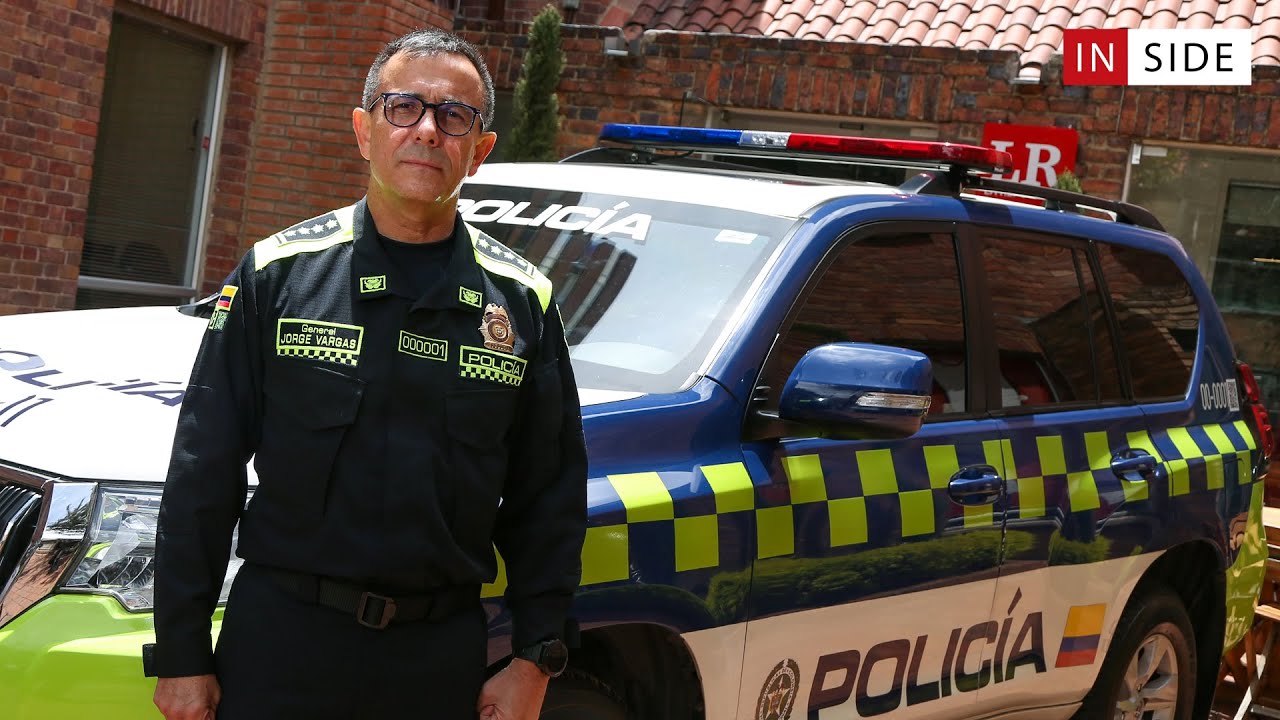 General Jorge Luis Vargas Valencia, Director de la Polic&iacute;a en Inside LR