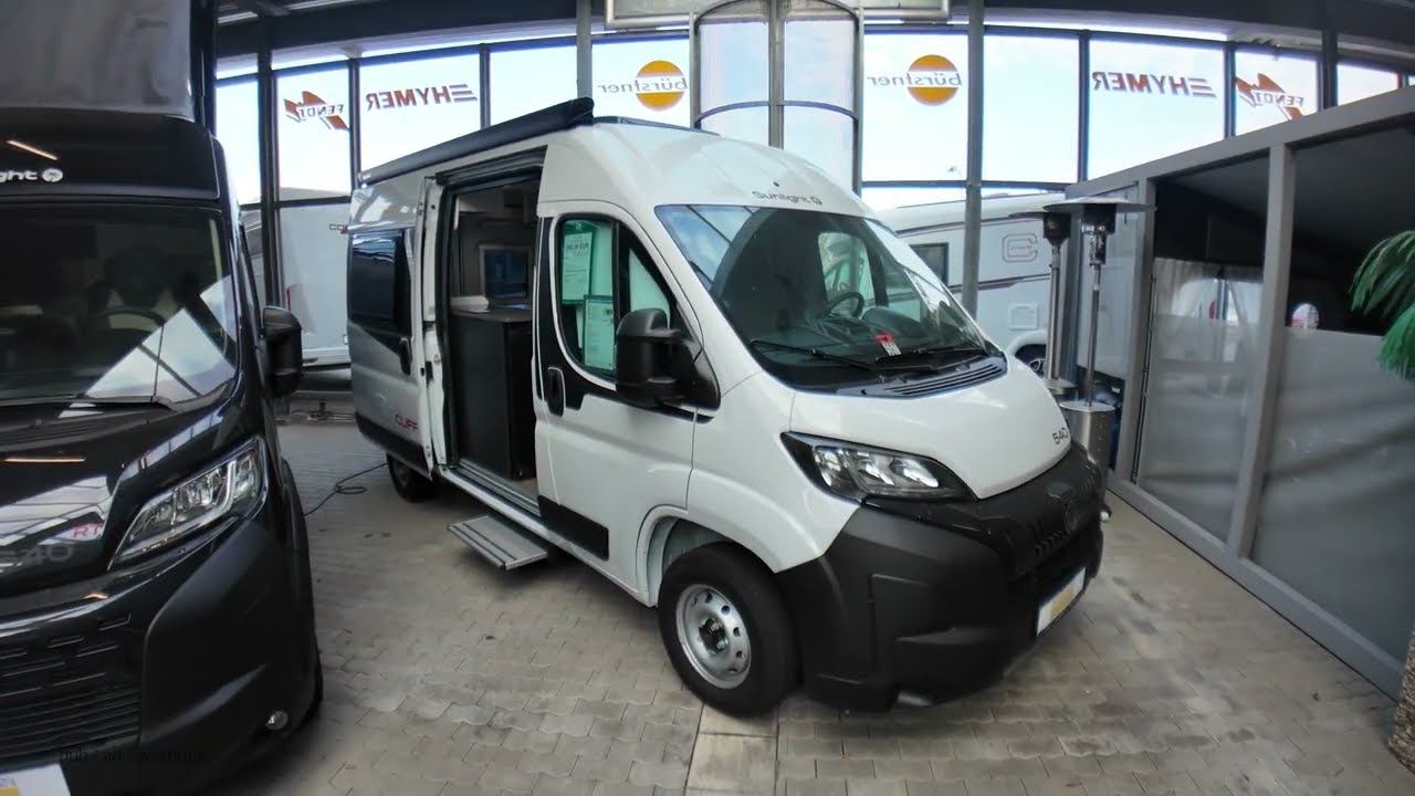 55.090 € 2025 fabrikneu! WOHNMOBIL KASTENWAGEN ZUM DISCOUNTPREIS Sunlight Camper Van Cliff 540 Entry