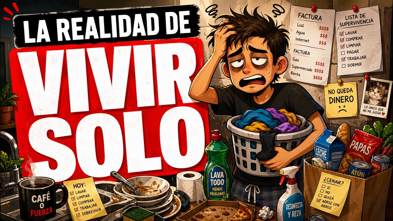 Psicología de la primera vez que VIVES SOLO (y te cambia la cabeza)
