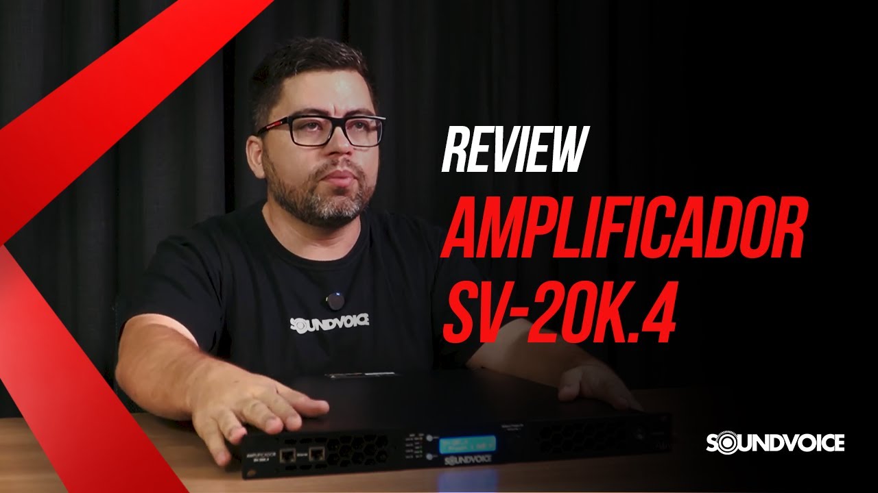 Amplificador SV-20K.4: Review técnico completo | 20.000W e Filtro FIR