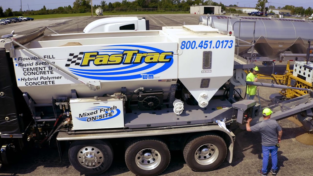 FasTrac Hybrid Polymer Concrete Demo