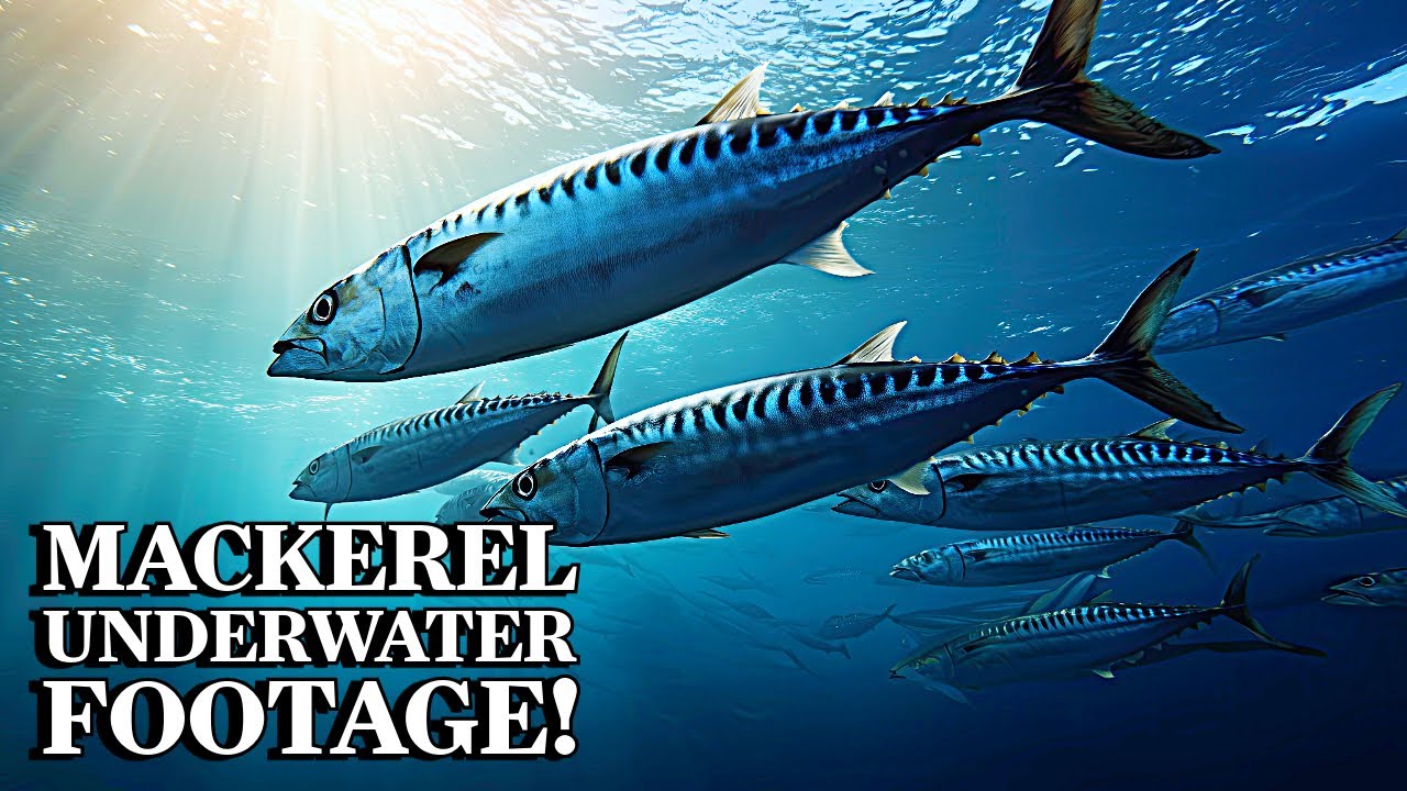 Incredible Underwater Footage Captured Mackerel Fishing! - Mackerel Fishing UK