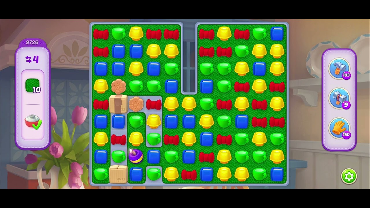 Homescapes level 9726 HD