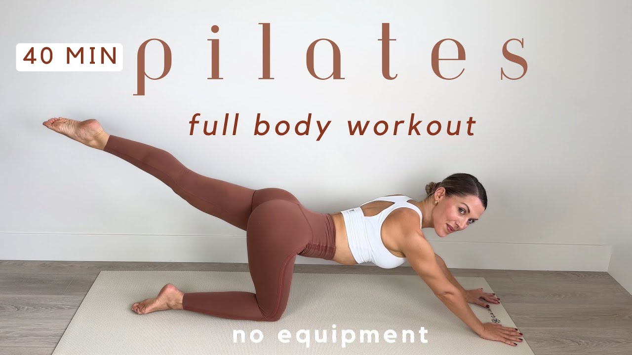 40-Min Full Body Pilates Burn | No Equipment, Fat Loss & Strength