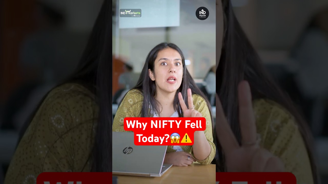 Why Is the Indian Stock Market Falling Today? Nifty & Sensex Down 1%