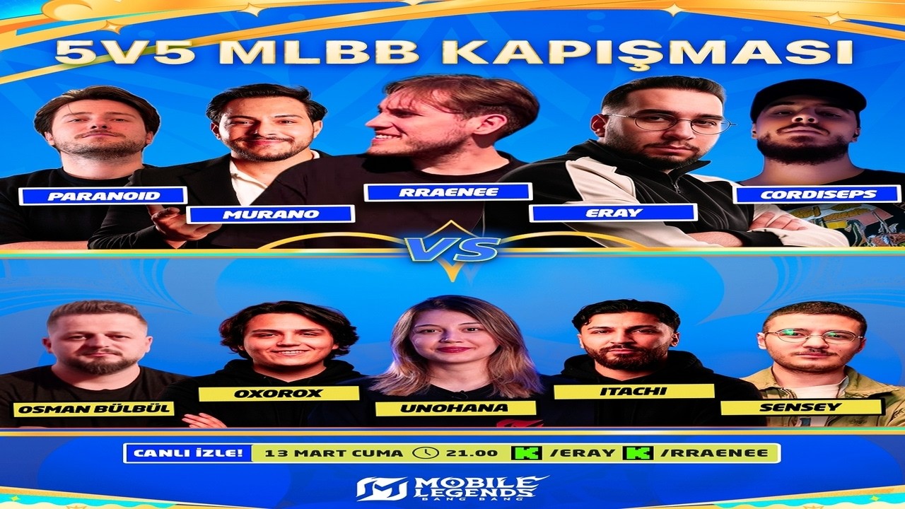 PARANOID MURANO RRAENEE ERAY CORDİ VS MLBB TAYFA - Mobile Legends