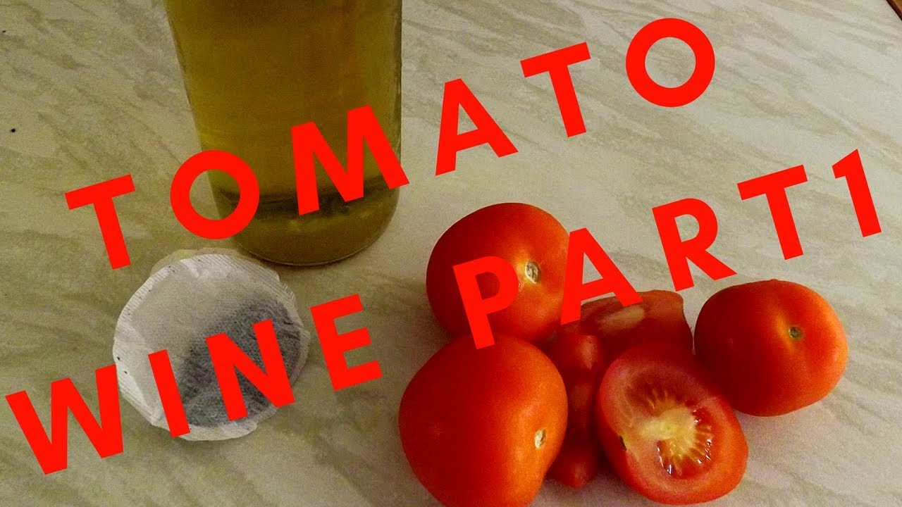 experimental tomato wine 10% part 1
