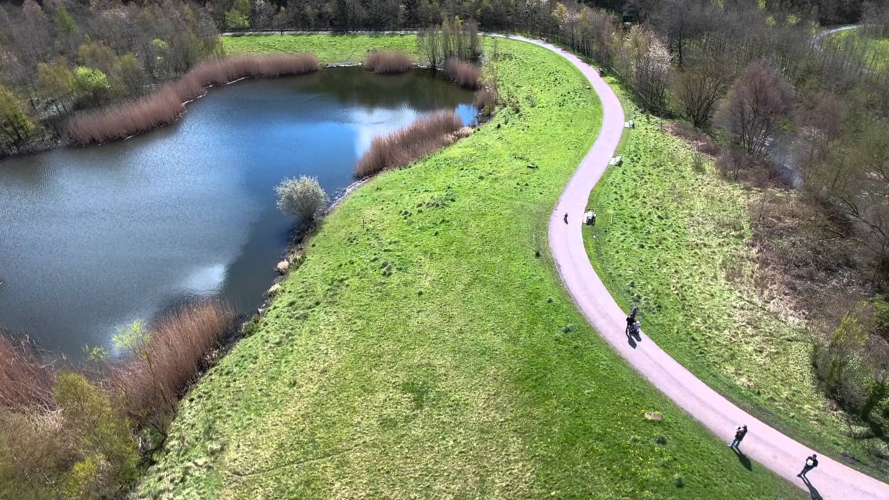 Drone Footage From Derwent Walk Country Park In 4K