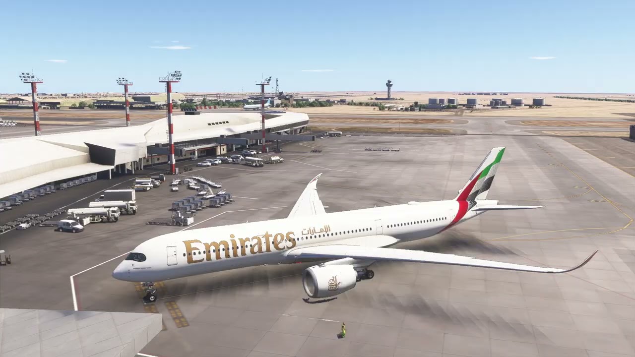 Qatar Airways | Airbus 350-900 | Kuwait, KW To Dubai, AE | VATSIM Online Flight