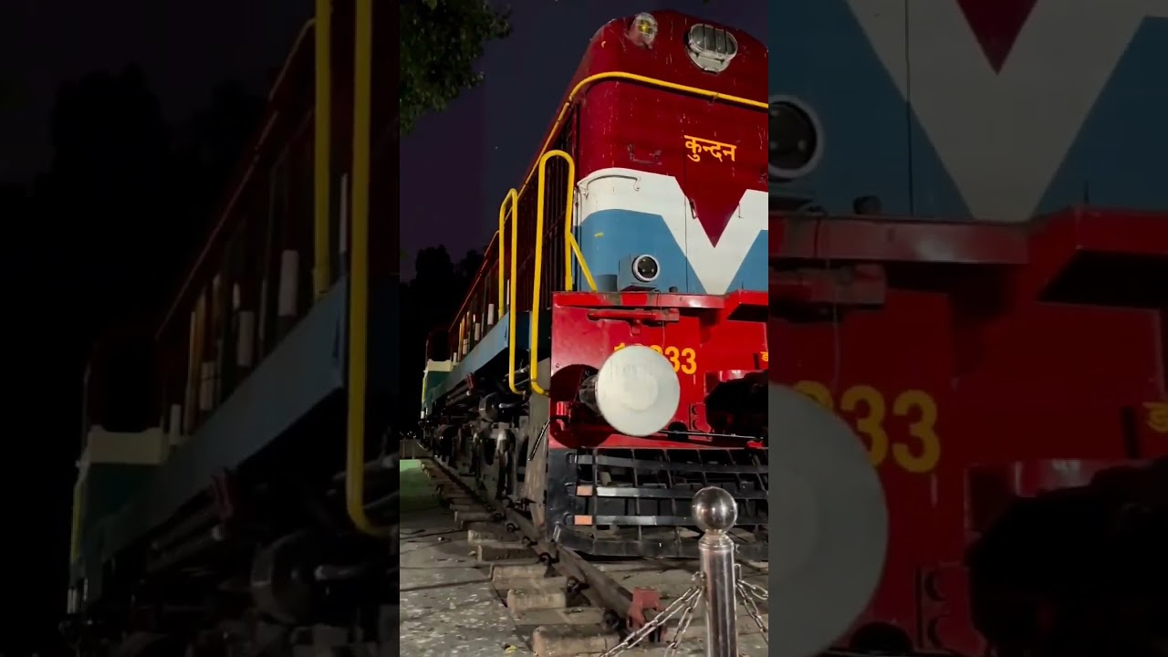 legend locomotive wdm2 (Kundan) @blw_varanasi #shorts Railfan Aditya Shukla