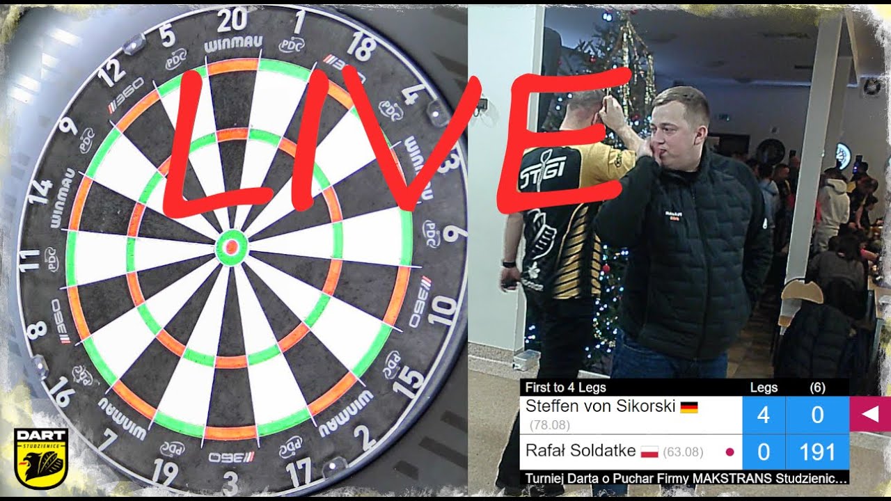 🔴LIVE: Noworoczny Turniej Deblowy - Kaszubia Studzienice Dart 02.01.2026