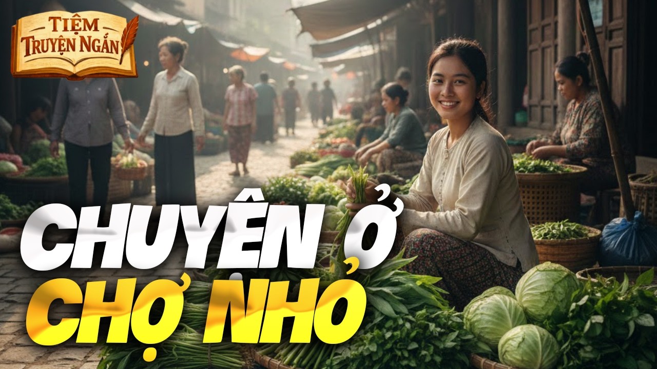 TRUYỆN NGẮN MỖI NGÀY: CHUYỆN Ở CHỢ NHỎ | Tiệm Truyện Ngắn - Cảm nhận từng phút giây