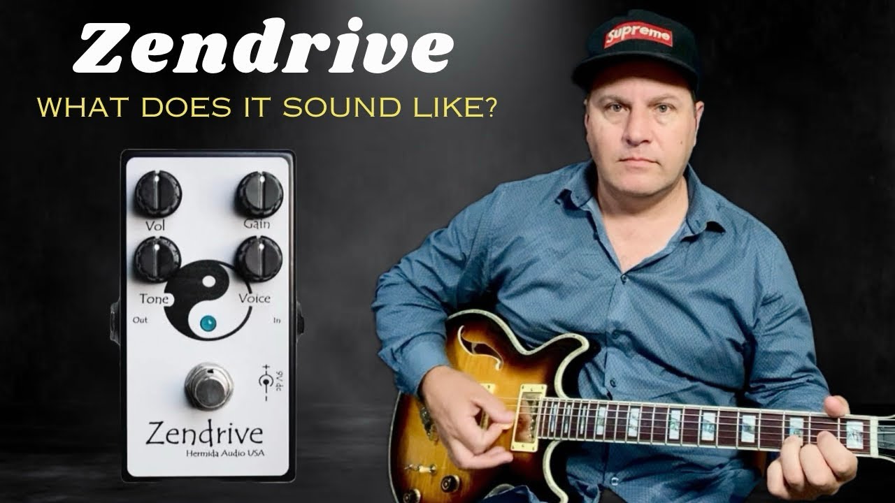Zendrive! A legendary guitar pedal - what tones??? Guitar Daily ep 38