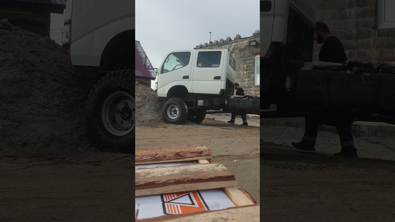 TOYOTA DYNA 4WD. не большие испытания.