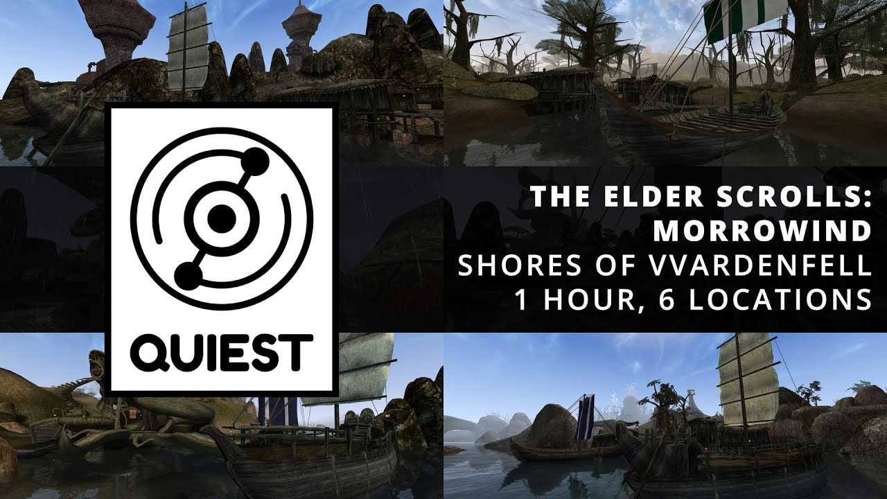 [ The Elder Scrolls: Morrowind ] Shores of Vvardenfell, 1 Hour, 6 Locations [ Ambience and Music ]