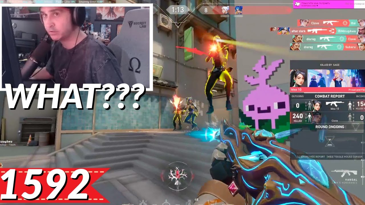 Summit1G Tried to Play Valorant... | Most Watched VALORANT Clips Today V1592